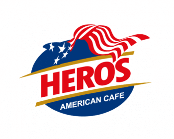 Featured Design Contest: Heroes American Cafe – Cafe Logo