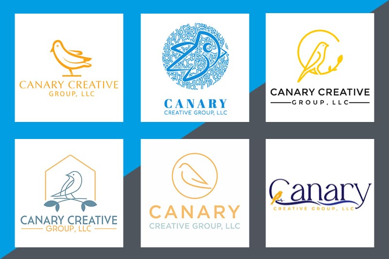 Featured Design Contest: Canary Creative Group, LLC – Interior Design Company Logo