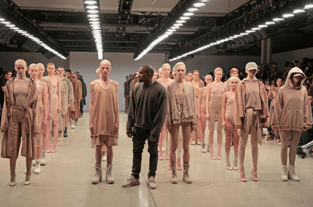 Yeezys on Models