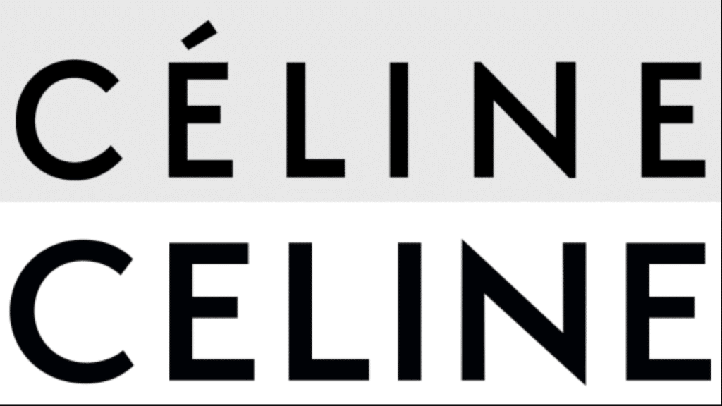 celine logo fail 