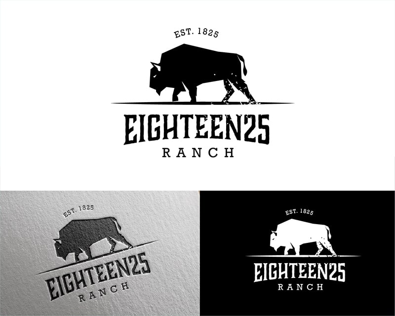 Featured Design Contest: Eighteen25 Ranch – Ranch Logo