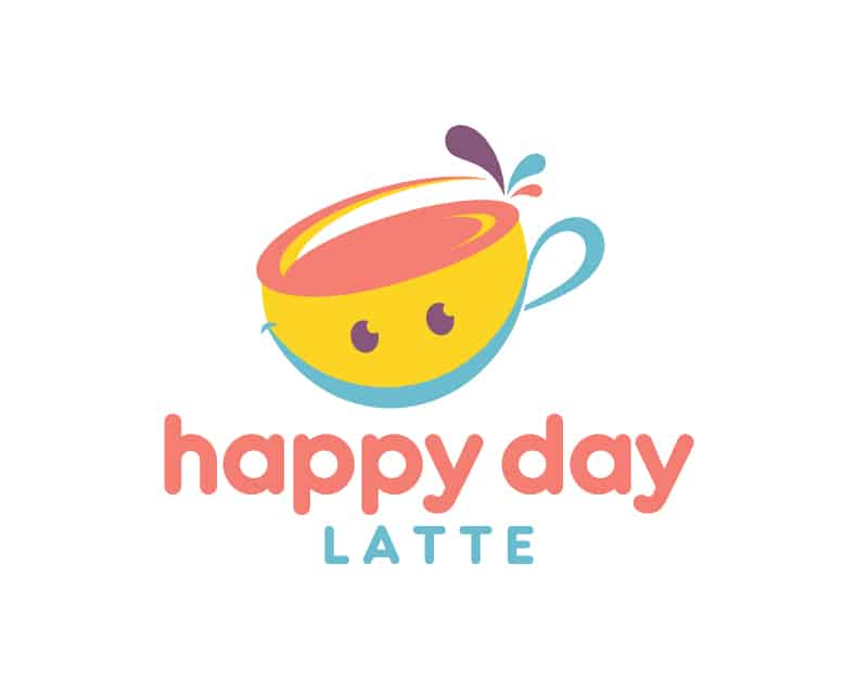Featured Design Contest: Happy Day Latte -Coffee Shop Logo