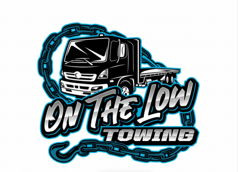 Featured Design Contest: On The Low Towing – Tow Truck Company Logo