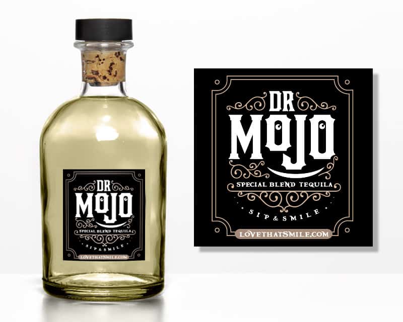 Featured Design Contest: Dr. Mojo – Tequila Bottle Label