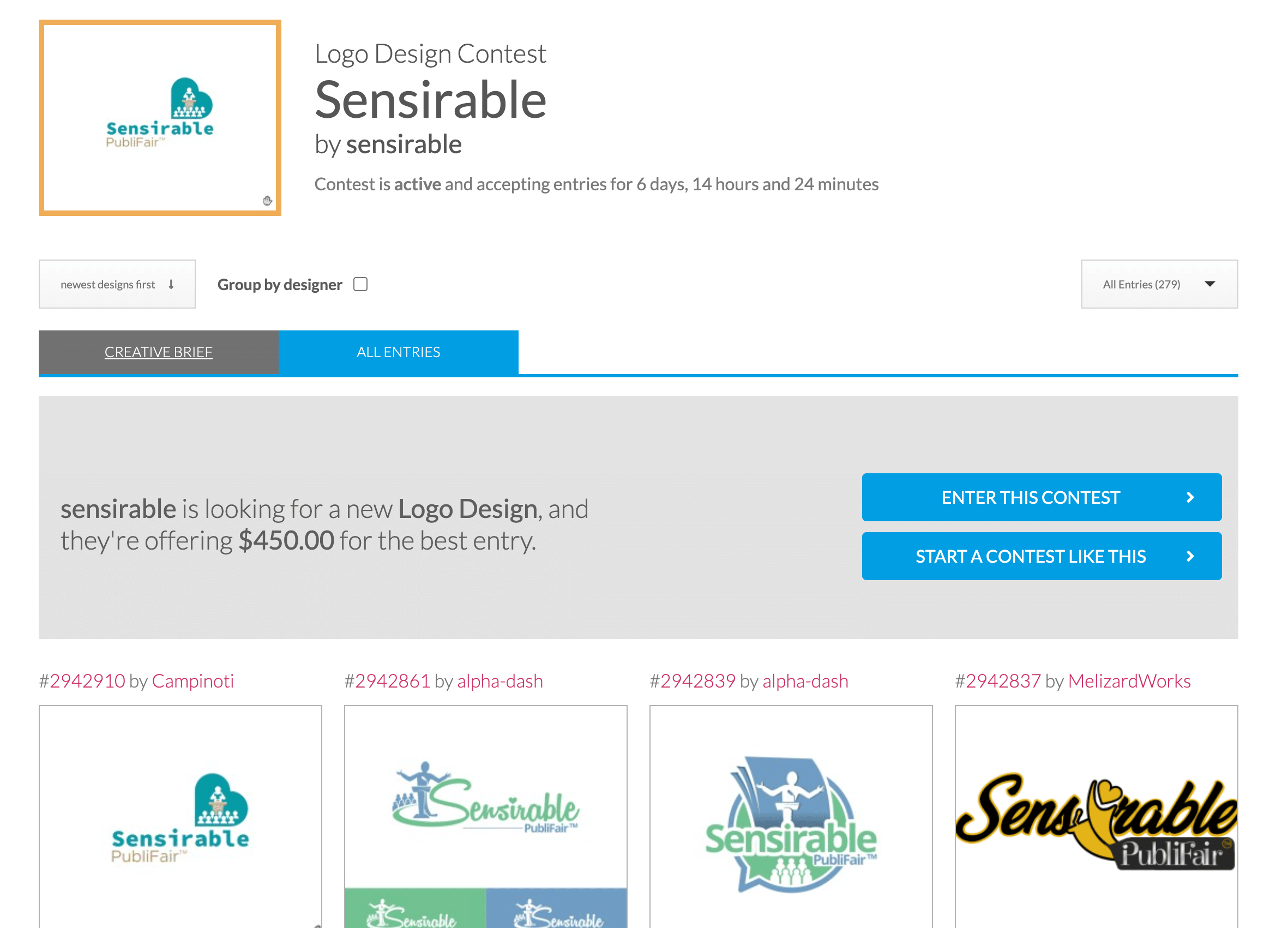*New* Logo Design Needed For: Sensirable