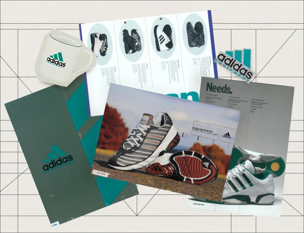 1990s Adidas logo