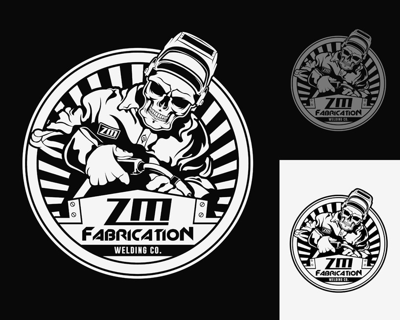 Featured Design Contest: ZM Fabrication – Off-Road Welding Company Logo