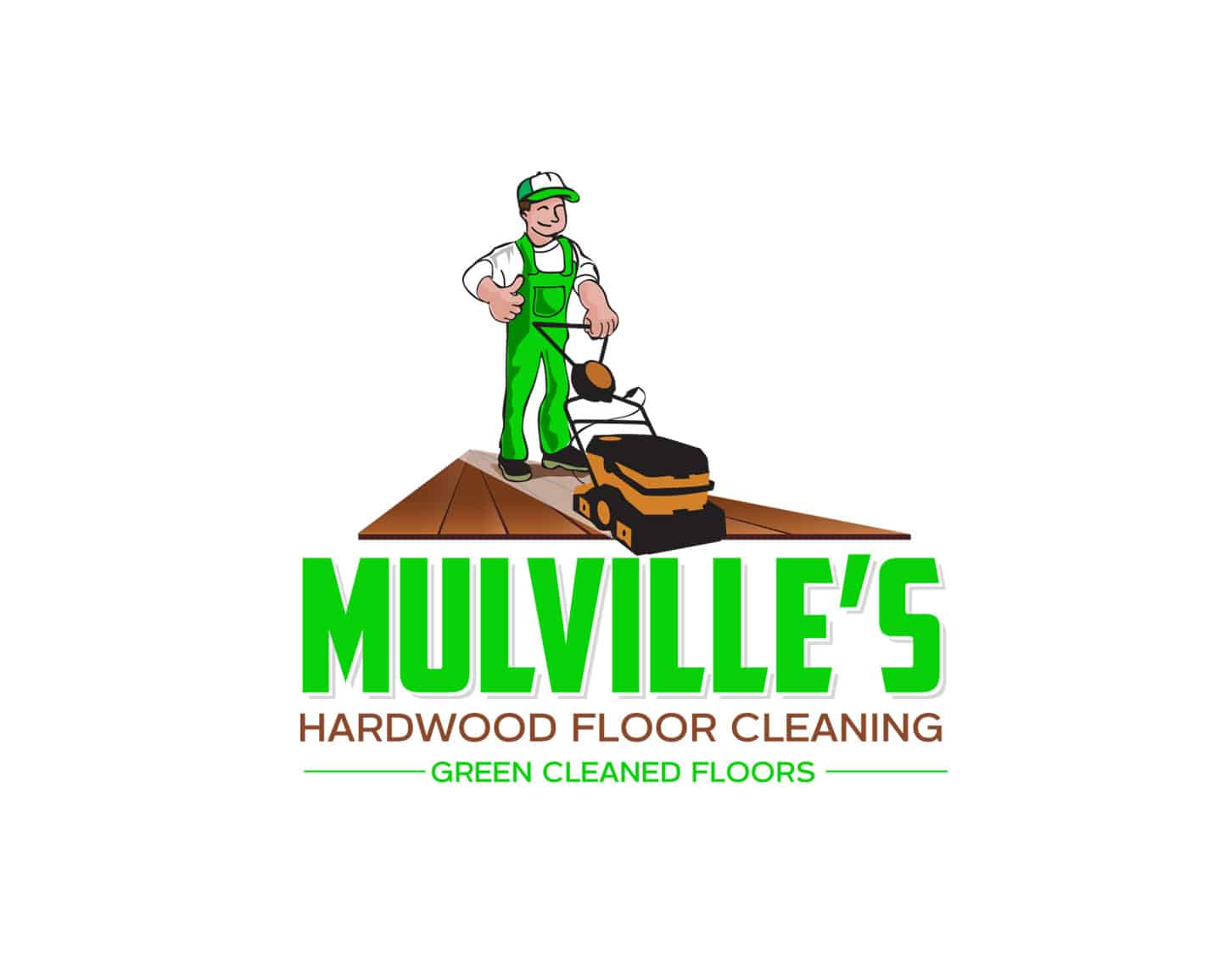 Featured Design Contest: Mulville’s Hardwood Floor Cleaning – Cleaning Company Logo