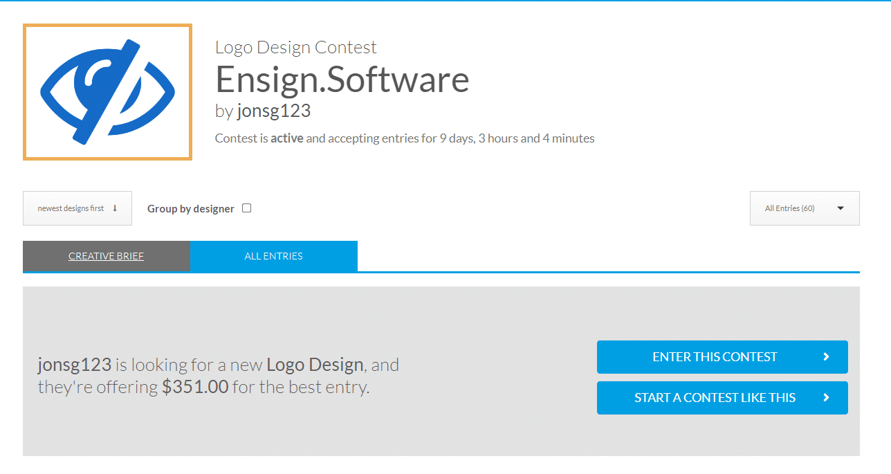 *New* Logo Design Needed For: Ensign.Software