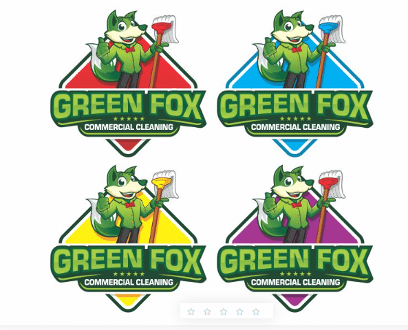 Featured Design Contest: Green Fox Commercial Cleaning -Cleaning Company Logo