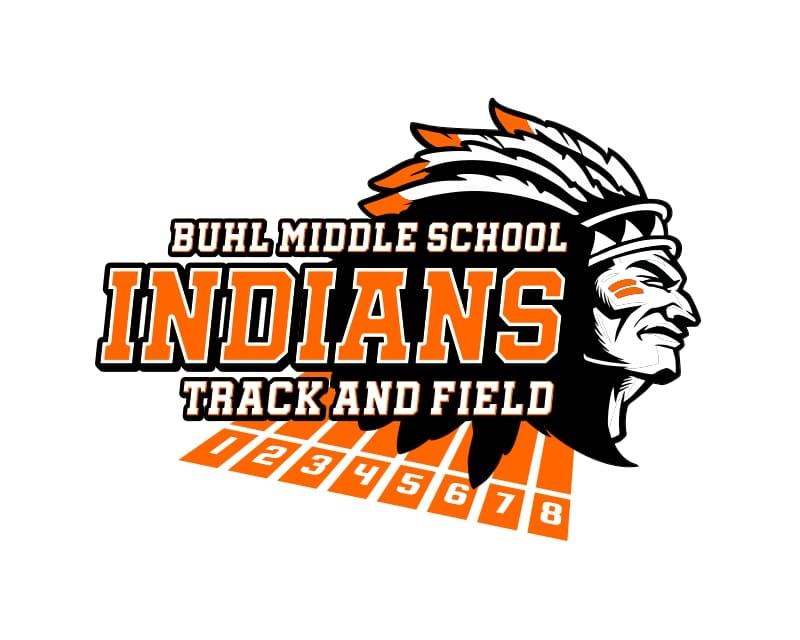 Featured Design Contest: Buhl Middle School Track And Field – T-Shirt Design Contest