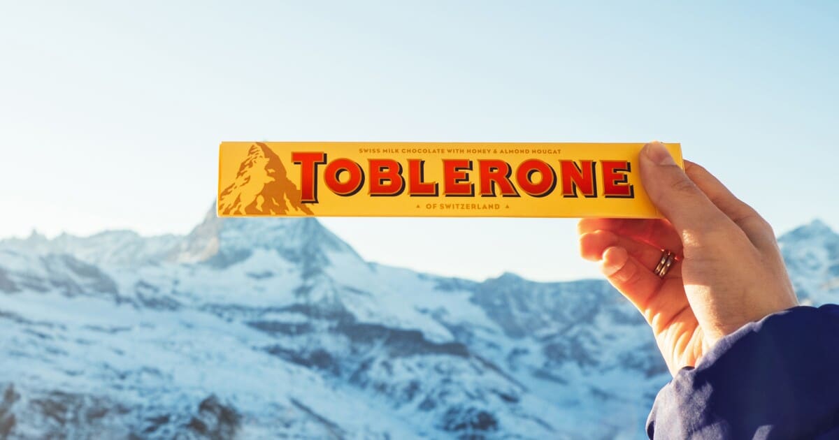 Toblerone Logo Gets An Update Due to Swiss Law (2023)