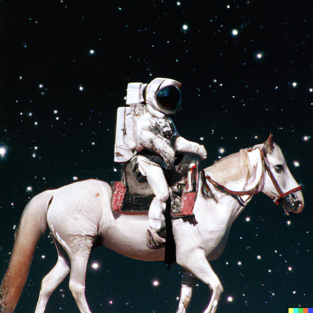 An image generated by the AI program DALL-E 2. Courtesy of OpenAI.