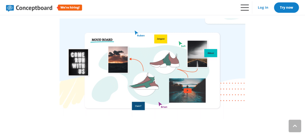 a website screenshot