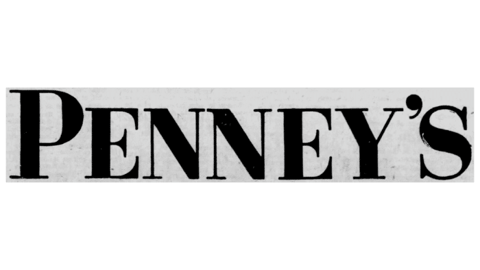1950's penney's logo