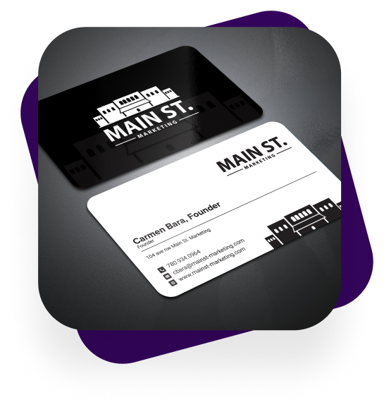 Business cards and stationery created by a Hatchwise creative