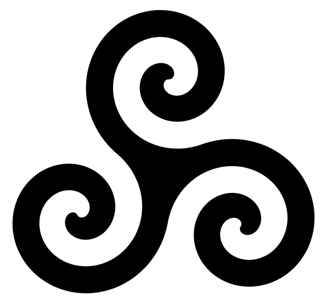 Celtic Triple Spiral