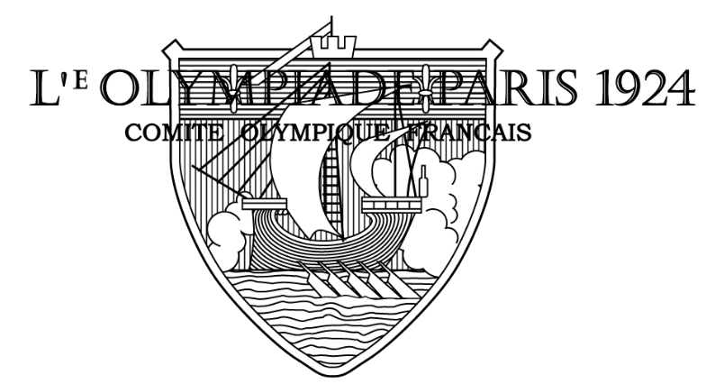 logo for 1924 olympic games