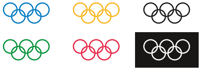 The Current Olympics Logo